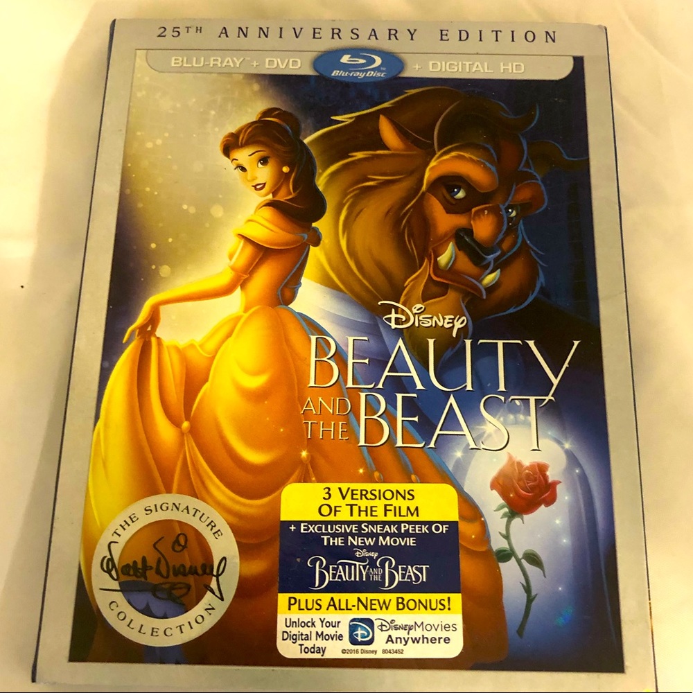 Beauty and the Beast dvd